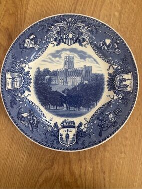 Wedgewood  Heritage Transferware Dinner Plate - Cadet Chapel West Point